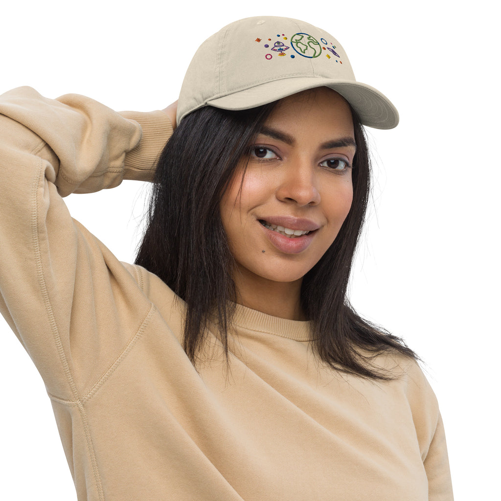 Galactic Earth Organic Dad Hat