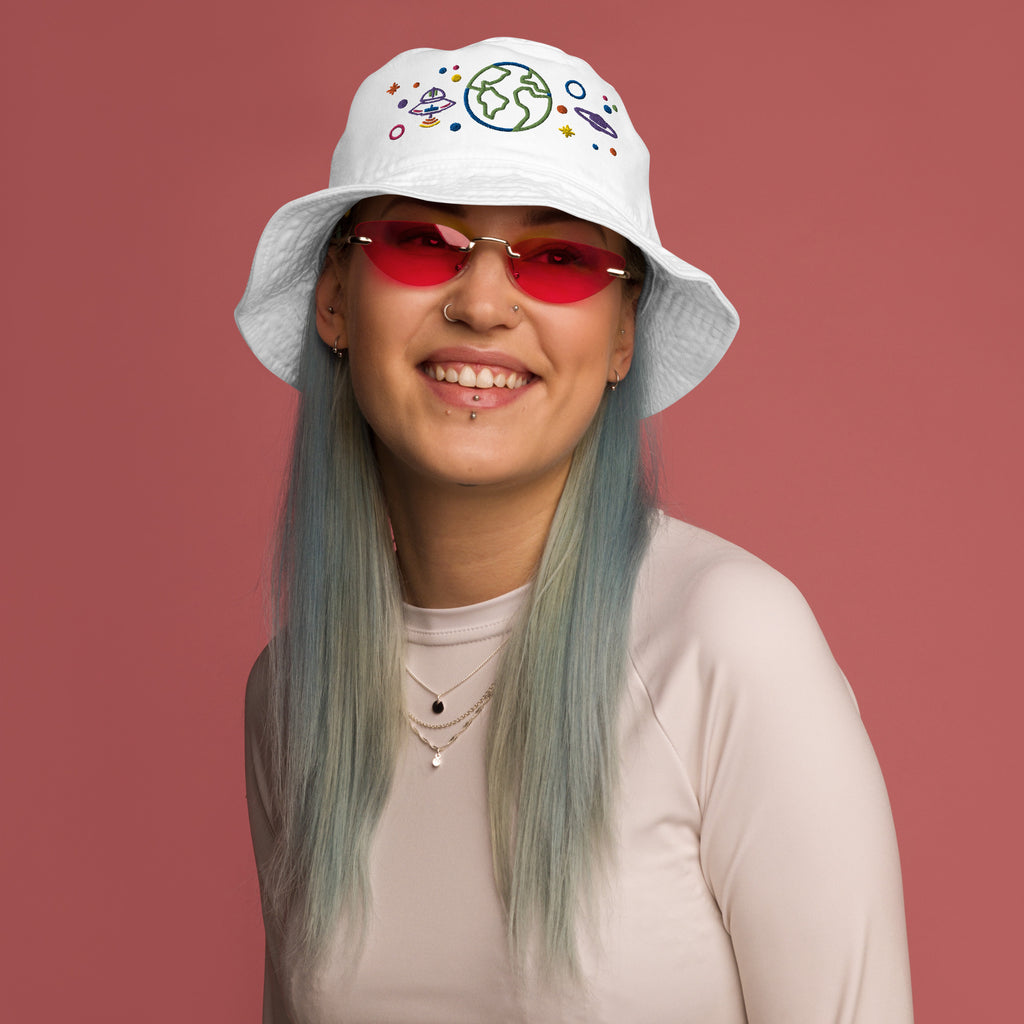 Galactic Earth Organic Bucket Hat