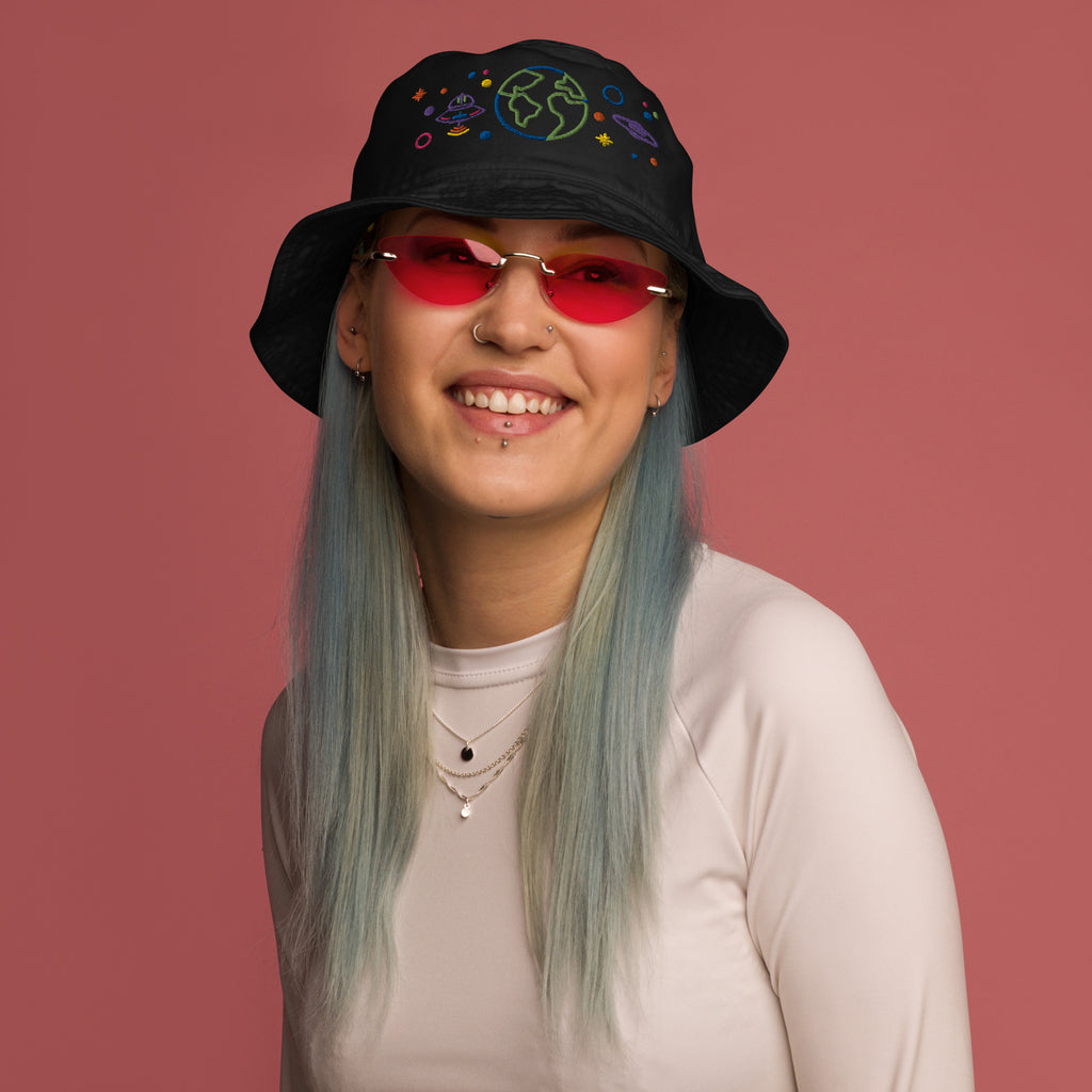 Galactic Earth Organic Bucket Hat