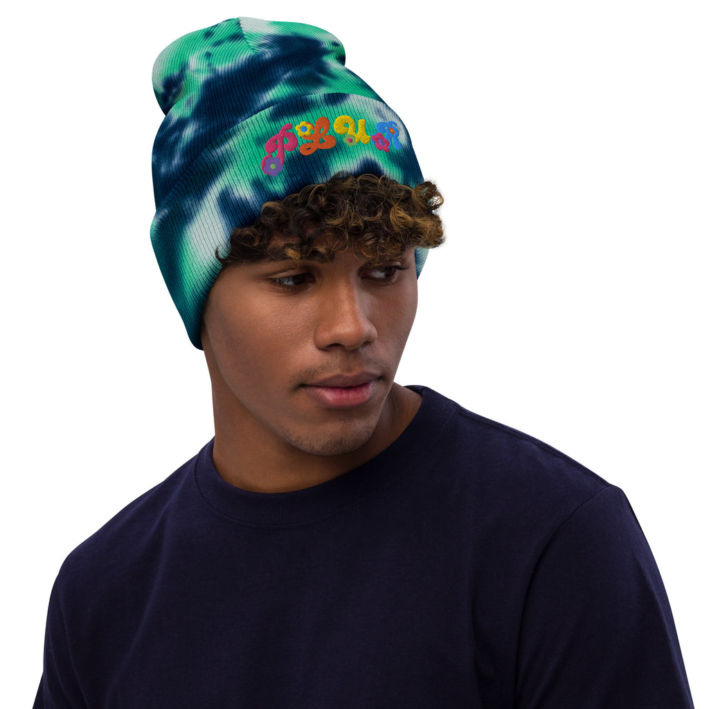 PLUR Tie-dye Beanie