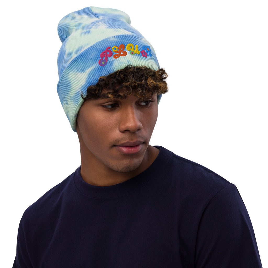 PLUR Tie-dye Beanie