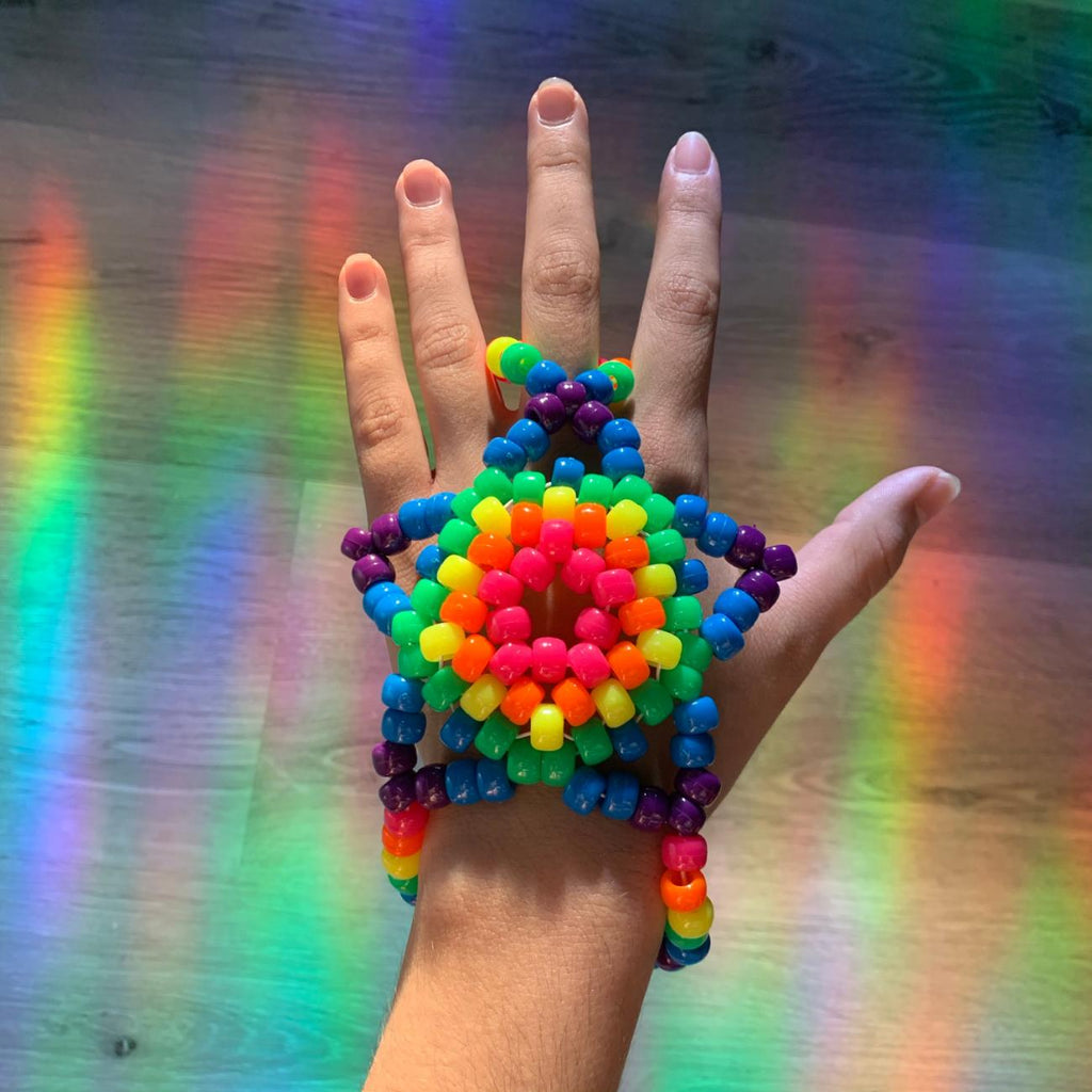 Rainbow Star Hand Kandi