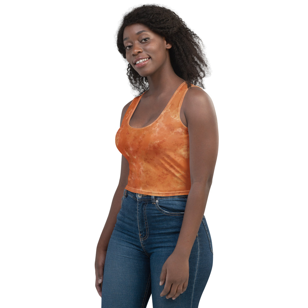 Amber Watercolor Crop Top