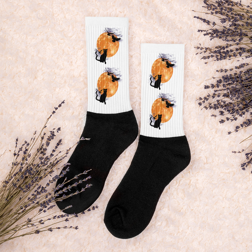 Spooky Luna Socks