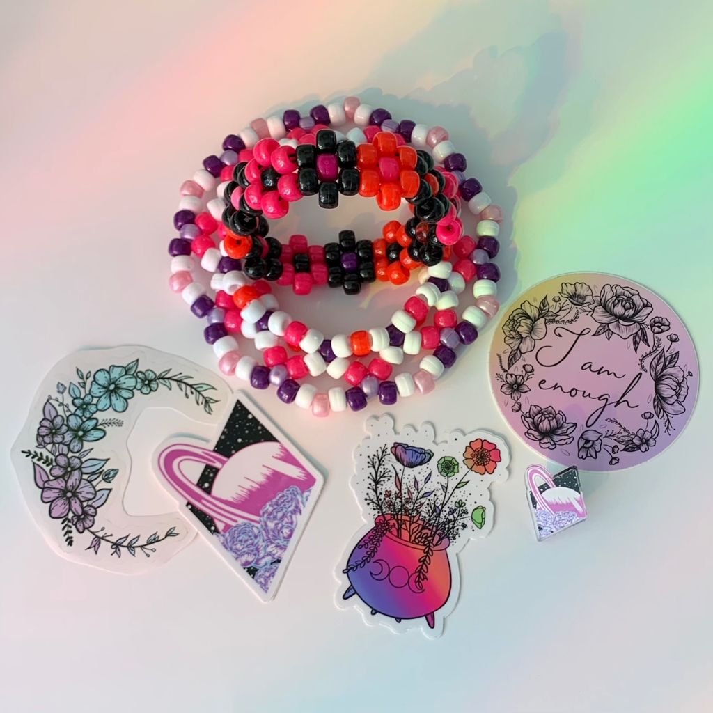 Cosmic Cutie Kandi & Sticker Bundle