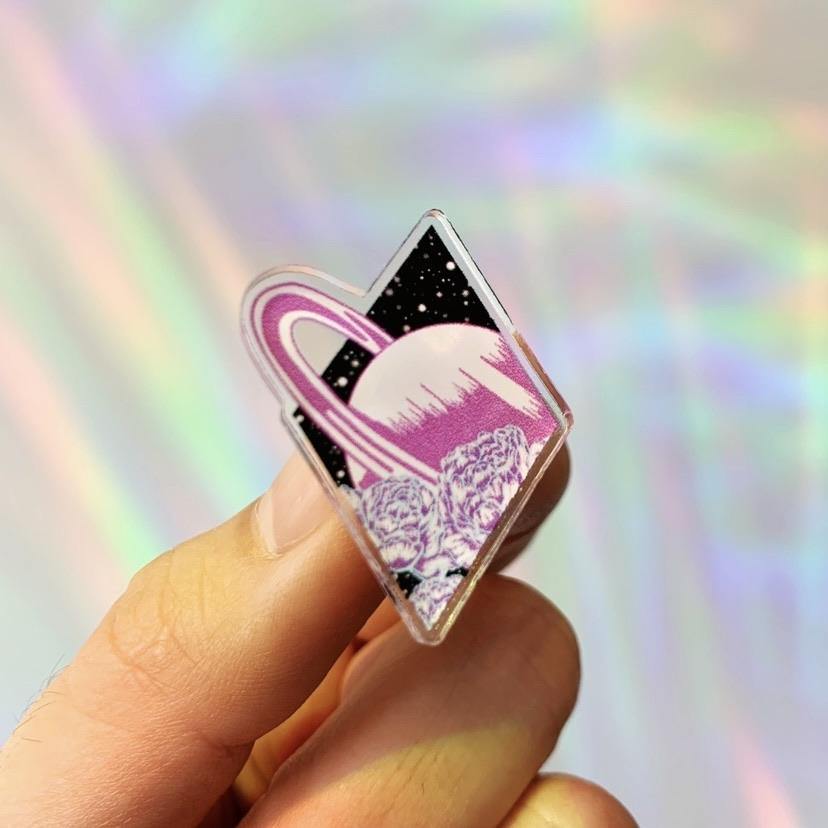 Electric Intergalactic Pin