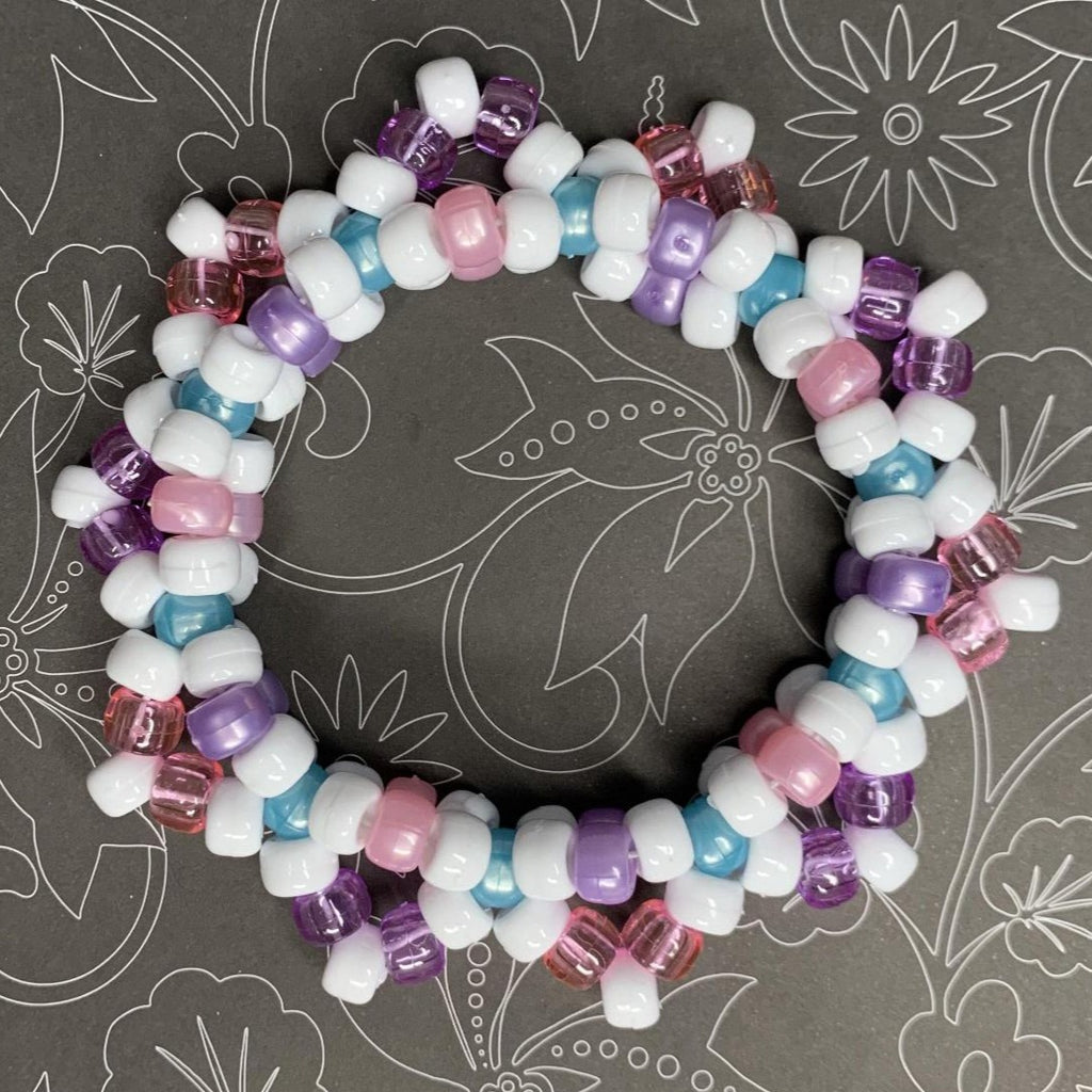 Fairy Frost Petite Kandi Cuff