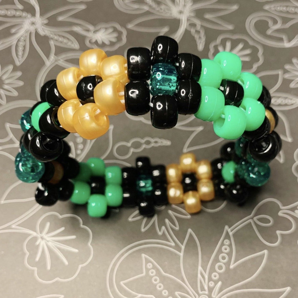 Festive Flower Kandi Bracelets