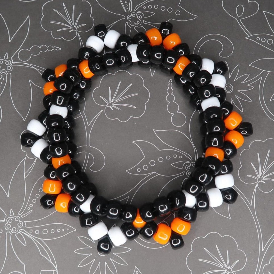 Pumpkin King Petite Kandi Cuff