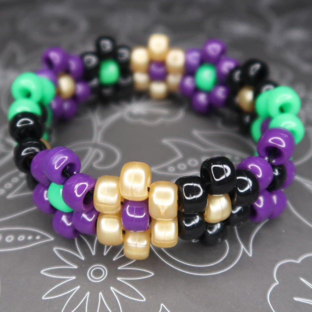 Royalty Flower Kandi Bracelet