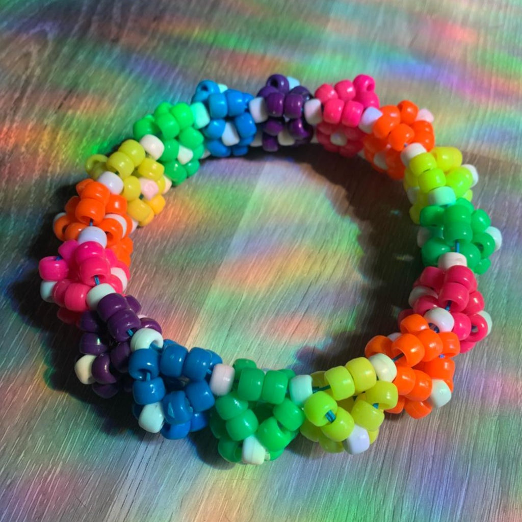 Rainbow Large Epic Kandi Cuff