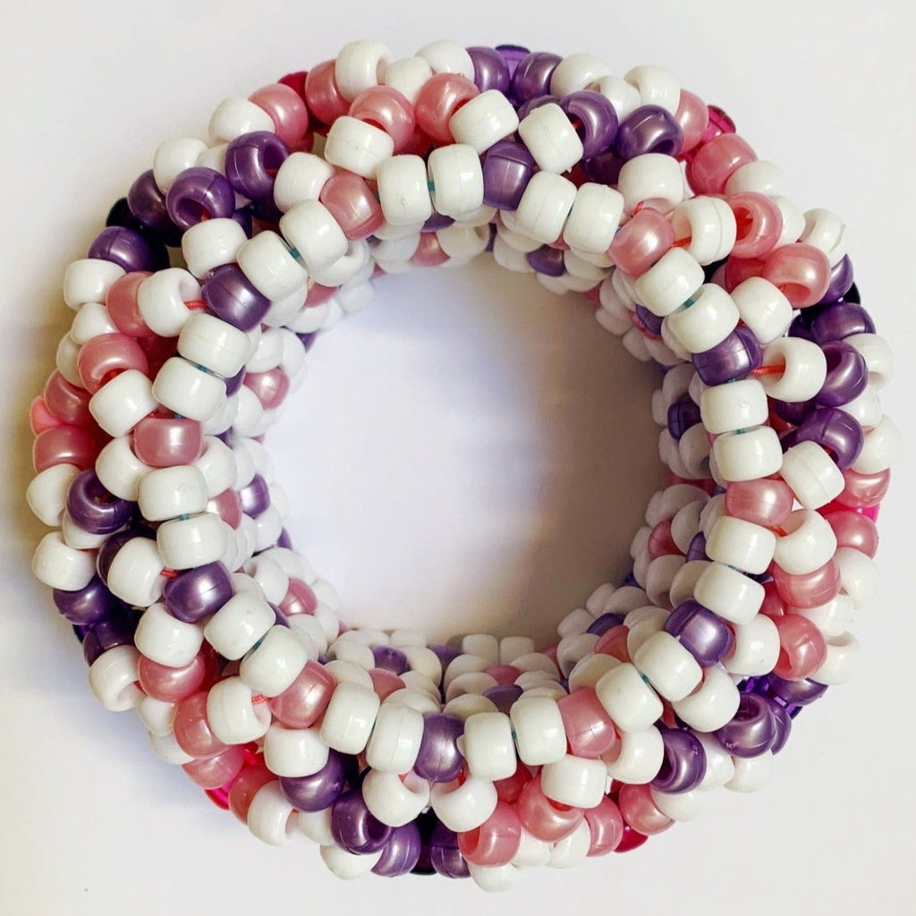 Pastel Pink & Purple Epic Kandi Cuff