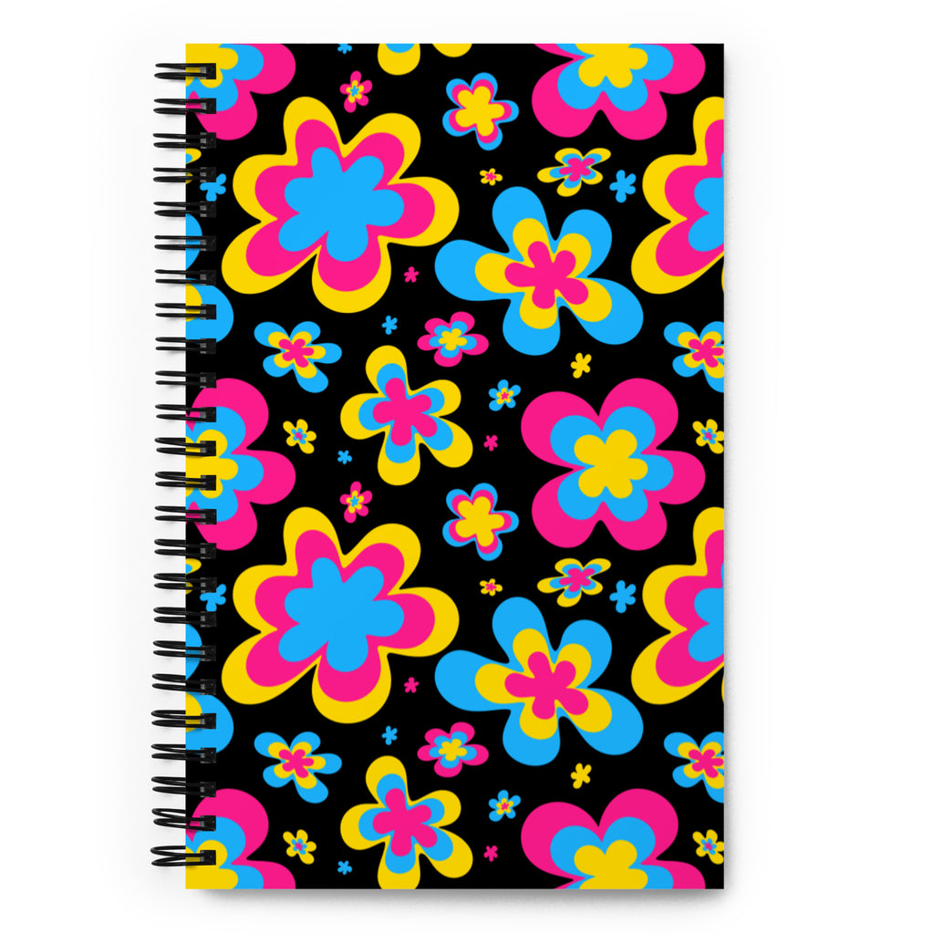 Groovy Pan Spiral Notebook