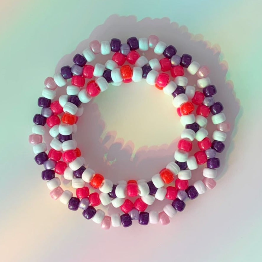 Sweet Pea Kandi Cuff